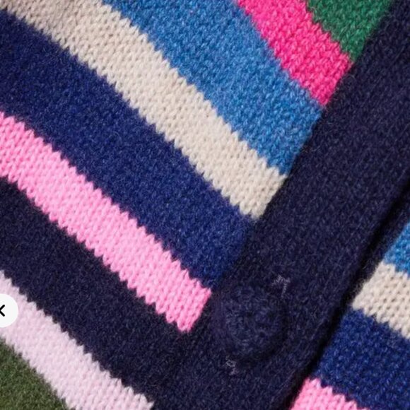 Suzie Kondi Kadria striped cashmere cardigan xs - Picture 5 of 5